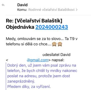 MED, MEDÍK, MEDÍČEK 🍯 takové hezké, slaďoučké slovíčko, vypadá docela nevinně, ale když si automatické úpravy řeknou, že...